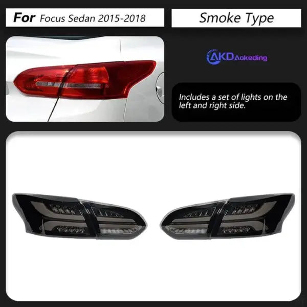 Ford Focus Tail Lights 2015-2018 Focus Sedan LED Tail lamp