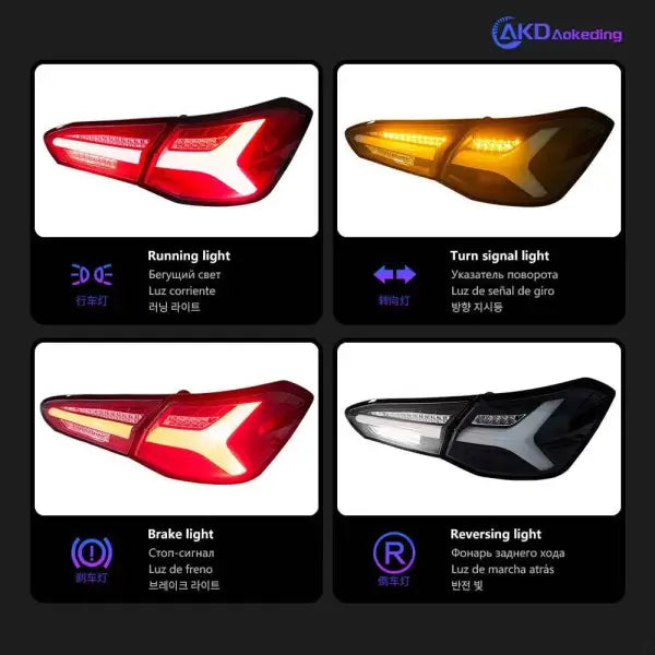 Ford Focus Tail Lights 2019-2023 Focus Hatchback LED Tail