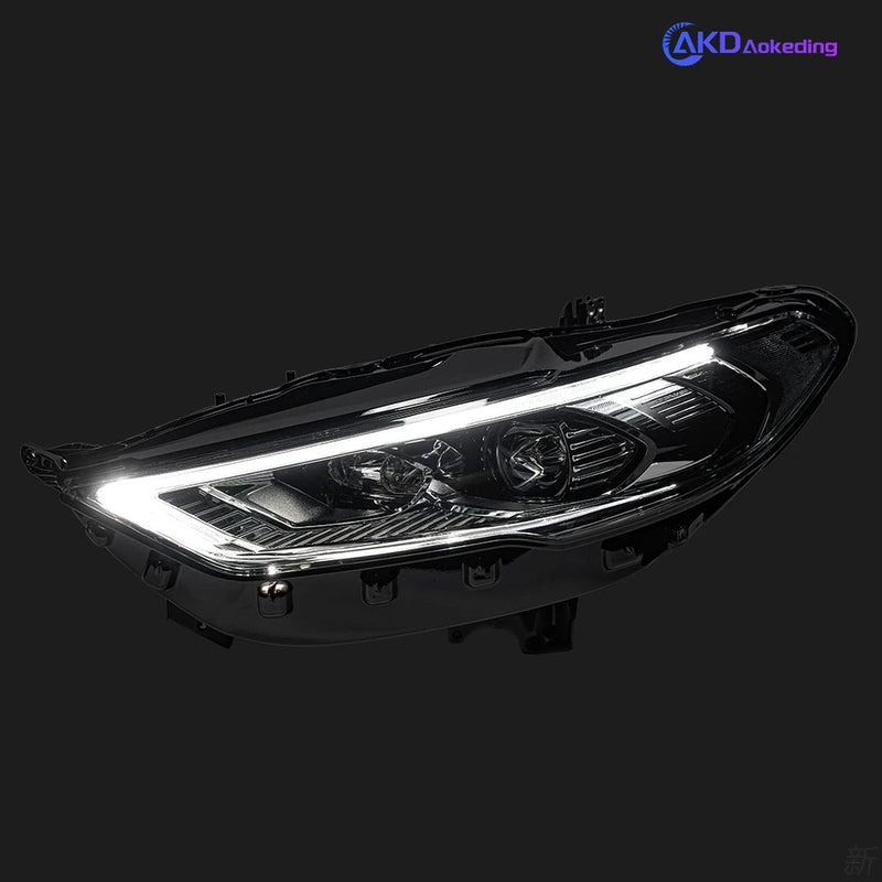 Ford Fusion Headlights 2017-2020 Mondeo LED Headlight Dynamic Signal Animation DRL Bi Xenon