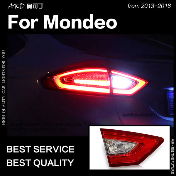 Ford Fusion Tail Lights 2013-2016 Mondeo LED Tail Lamp LED DRL Signal Brake Reverse