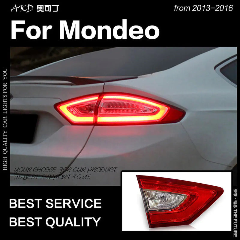 Ford Fusion Tail Lights 2013-2016 Mondeo LED Tail Lamp LED DRL Signal Brake Reverse