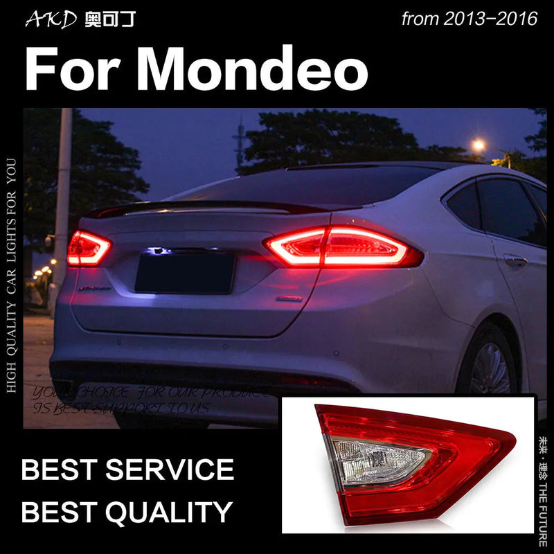 Ford Fusion Tail Lights 2013-2016 Mondeo LED Tail Lamp LED DRL Signal Brake Reverse