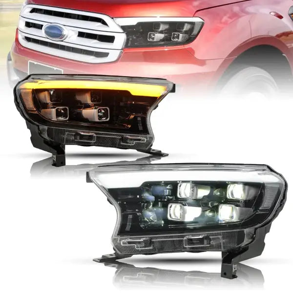 Ford Ranger Headlight 2016-2017 Everest Endeavor LED Head