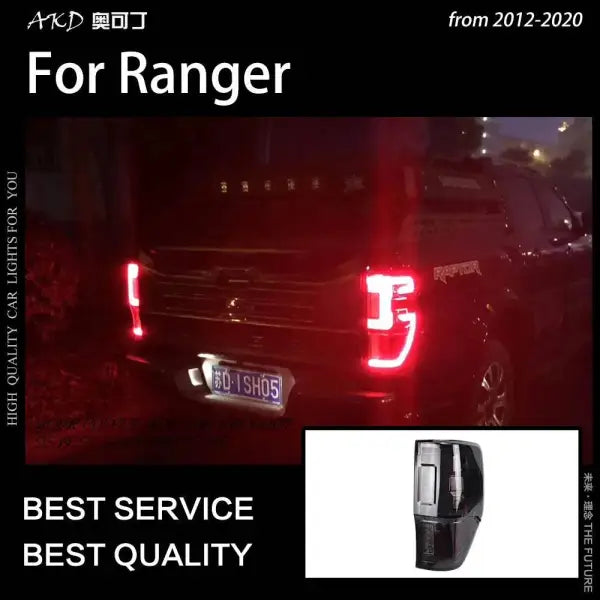 Ford Ranger Tail Lights 2012-2018 Ranger T8 T6 Tail lamp