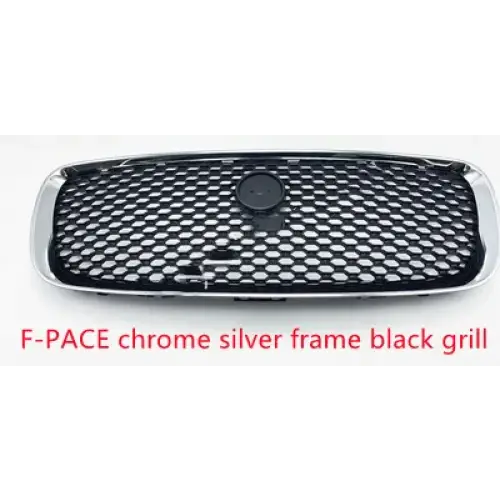 Front Bumper Grill Grille Mask for Jaguar XF XFL XJL XE XEL F-PACE Car