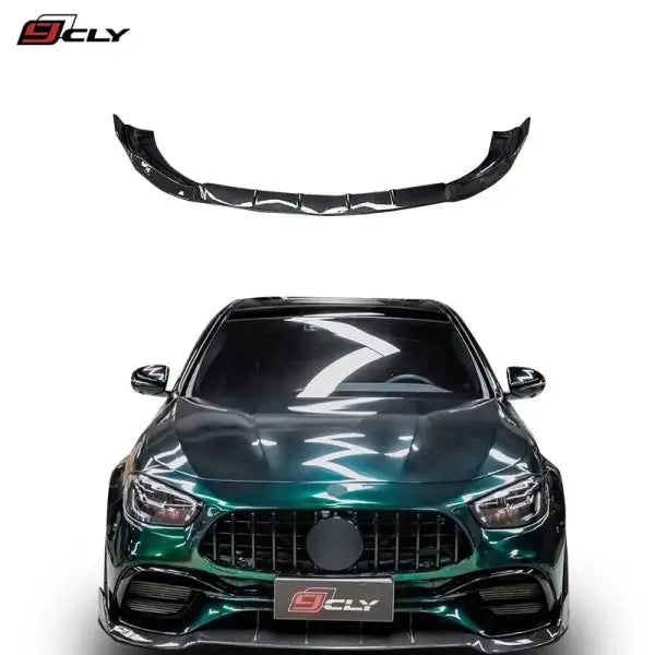 Front Lip for 2020+ Benz W213 E Class E63S AMG Front Car Bumper Lip Carbon Fiber Anterior Lip
