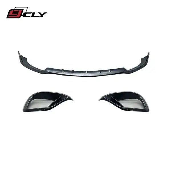 Front Lip for Benz E Class W213 Upgrade E63 AMG Body Kit Front BBS Lip E63 Upgrade BBS Front Lip Gloss Black