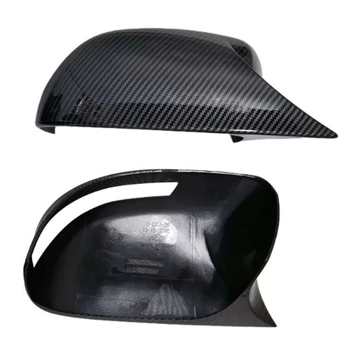 Car Craft Compatible With Honda Civic 2012-2015 Side Rear View Case Wing Cap Shell Housing Mirror Covers Without Lamp Car 3m Tape Pasting Style Usa Ar-mr-012 Glossy Black CC-8068 - CAR CRAFT INDIA