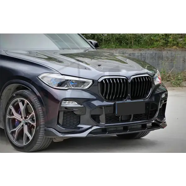 G05 Black Body Kits for BMW X5 G05 Upgrade Black Knight Front Lip Diffuser Side Skirt Grille Exhaust Pipe Wings 2019-2022