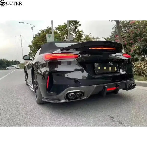 G29 Z4 Carbon Fiber Rear Bumper Diffuser Splitter for BMW G29 Z4 Car Body Kit 2021