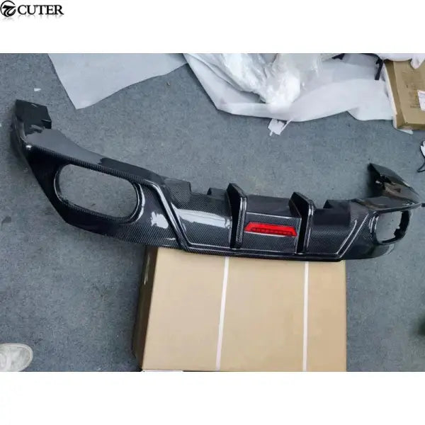 G29 Z4 Carbon Fiber Rear Bumper Diffuser Splitter for BMW G29 Z4 Car Body Kit 2021