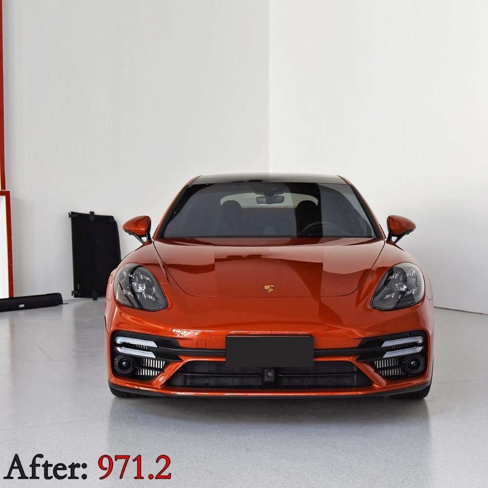 Car Craft Compatible With Porsche Panamera 970.1 970.2 2010-2013 Upgrade Facelift Convert To 2018-2023 971.2 Bodykit Bumper Headlight Taillight Trunk 1:1