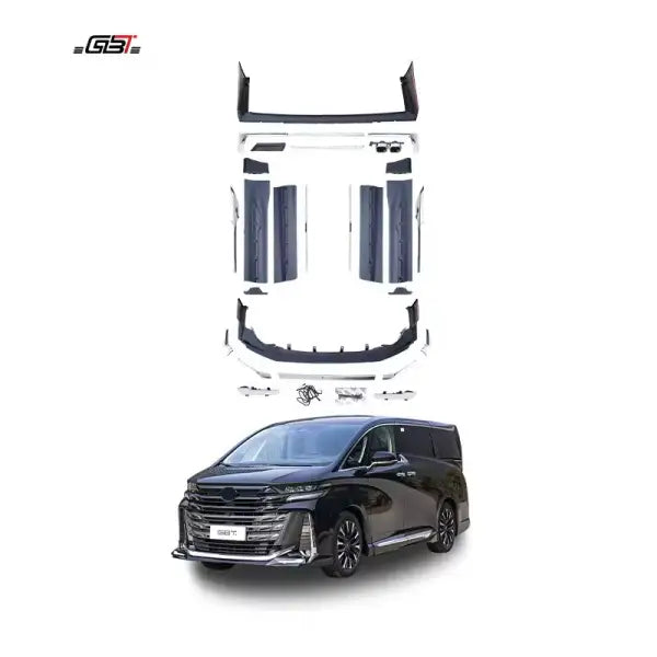 GBT New Arrival 2024 Vellfire Anh40 Modellista Model Upgrade Bumper Lips Body Kits for Toyota Vellfire 40 Model