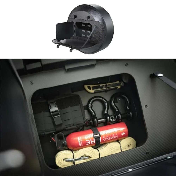 Car Craft Compatible With Range Land Rover Defender 2020-2025 Plumb M-one Spare Tire Cover Integration Kit Plumb-010 - CAR CRAFT INDIA