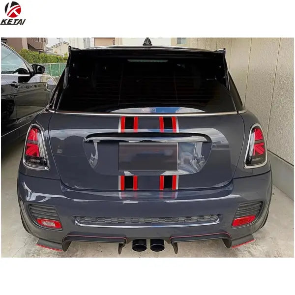 GP Style Body Kit Rear Diffuser Lip Car Bumper for JCW Rear Bumper R56/R57/R58 2007-2013