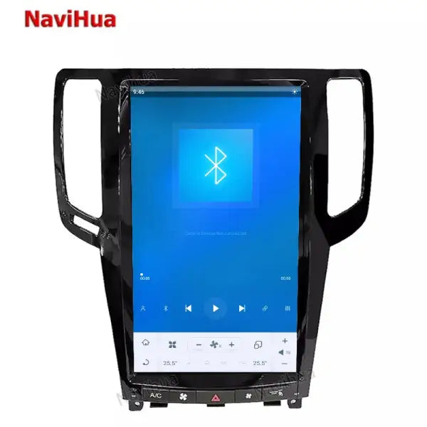 GPS System Multimedia Player Vertical Screen Android Car DVD Player for Tesla Style Infiniti G37