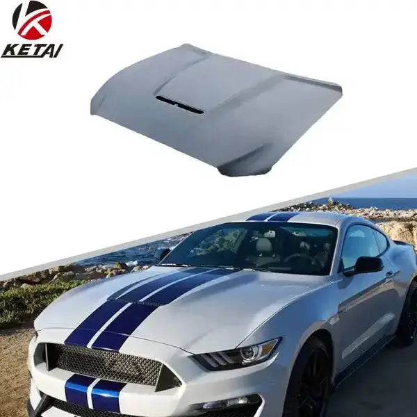 GT350 Style Refitted Auto Bumper Body Parts Aluminum Hood