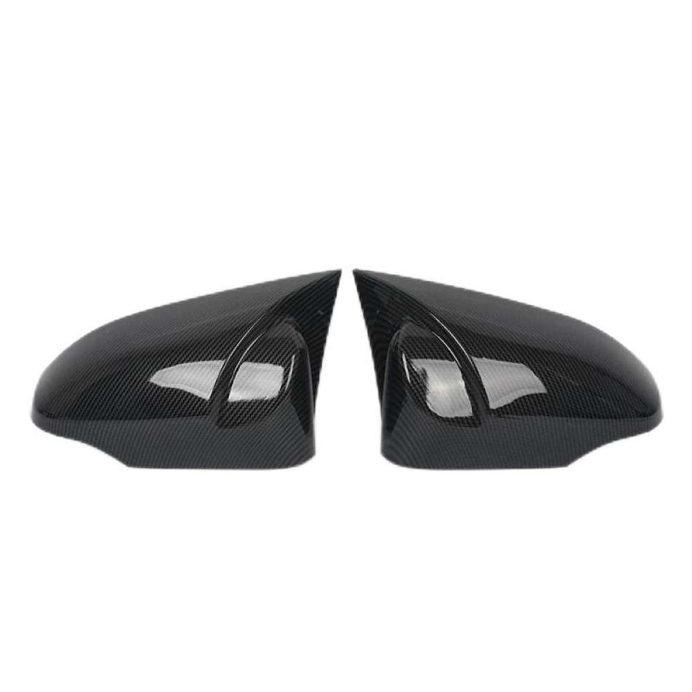 Car Craft Compatible With Toyota Corolla Altis 2014-2018 Side Rear View Case Wing Cap Shell Housing Mirror Covers 3m Tape Pasting Style Ar-mr-039 Glossy Black CC-8086 - CAR CRAFT INDIA