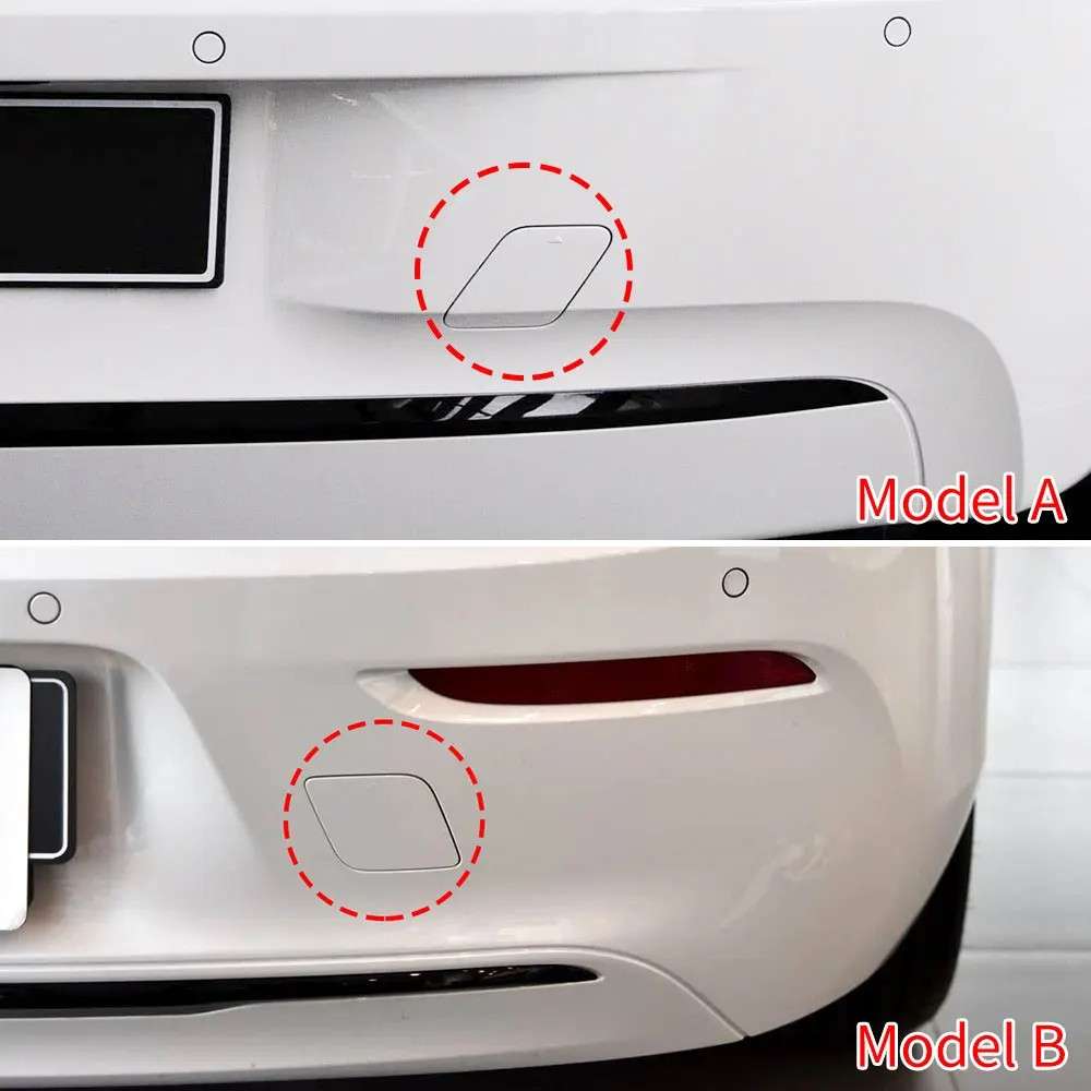 Car Craft Compatible With Bmw 1 Series F20 2012-2014 Rear Bumper Tow Hook Towing Tochan Trailer Cover 51127293548 Model A Unpainted CC-8094 - CAR CRAFT INDIA