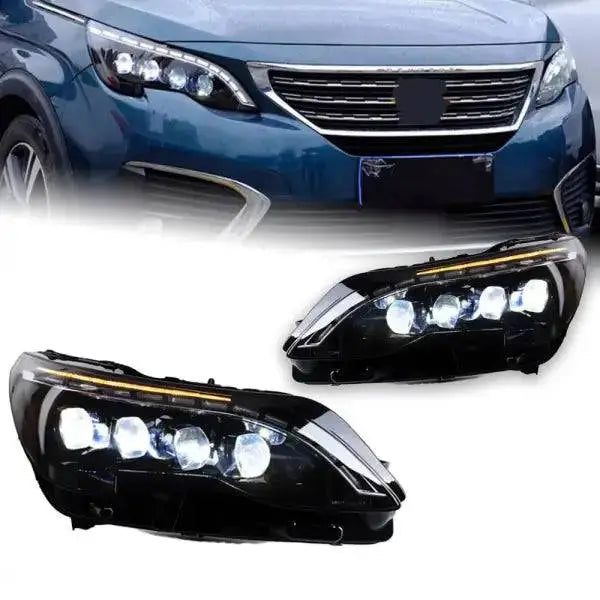 Head lamp light for Peugeot 3008 5008 LED Headlight