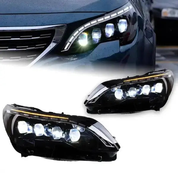 Head lamp light for Peugeot 3008 5008 LED Headlight