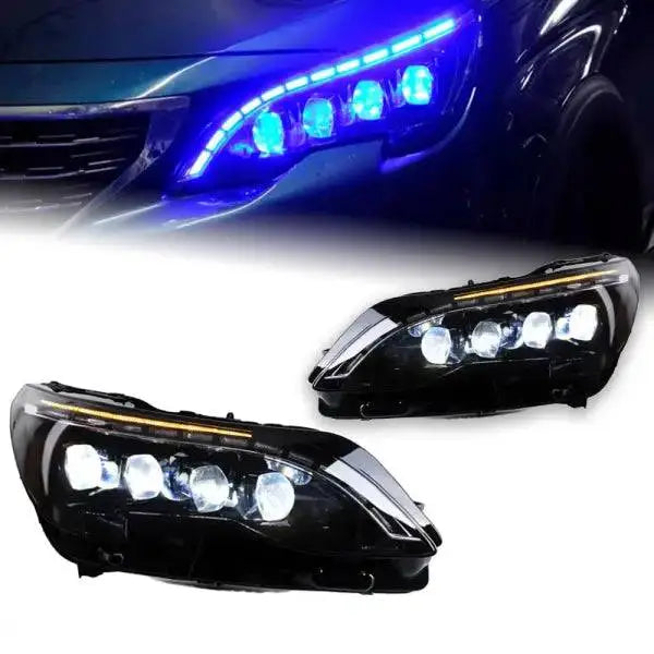 Head lamp light for Peugeot 3008 5008 LED Headlight