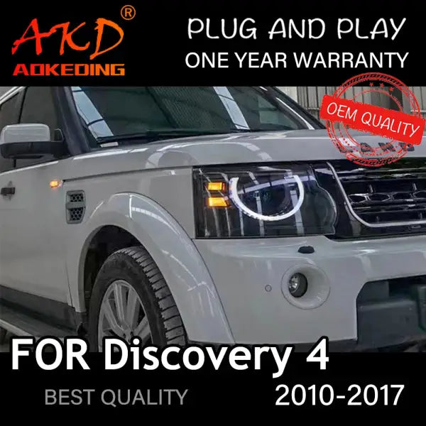 Headlight for Discovery 4 2010-2017 Range Car Автомобильные Товары LED DRL Hella 5 Xenon Lens Hid H7 Car Discovery 3