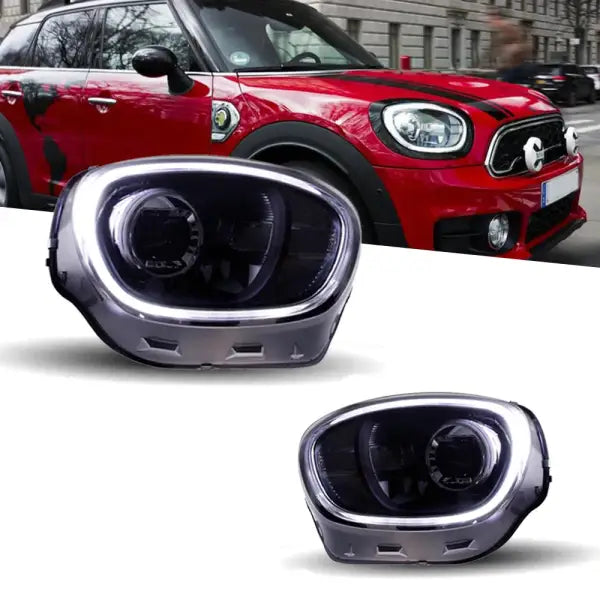 Headlight for MINI Countryman F60 LED Headlights 2017 2018 2019 Head Lamp Car Styling DRL Signal Projector Lens