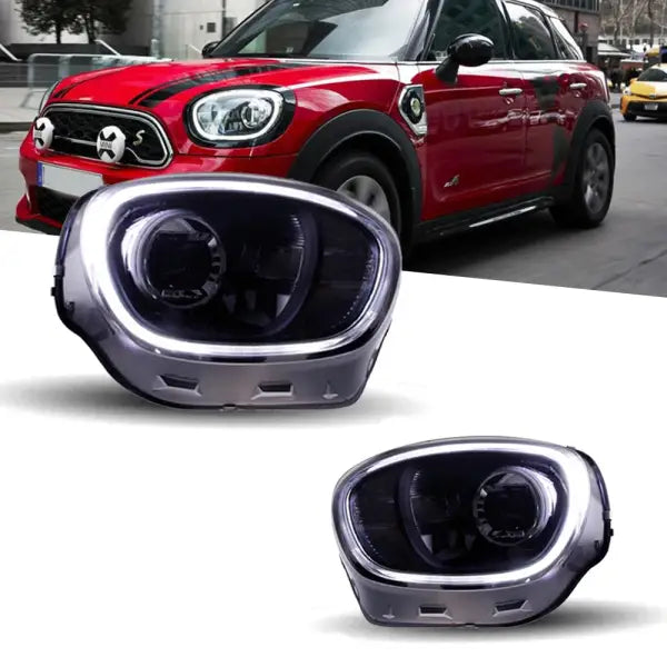 Headlight for MINI Countryman F60 LED Headlights 2017 2018 2019 Head Lamp Car Styling DRL Signal Projector Lens