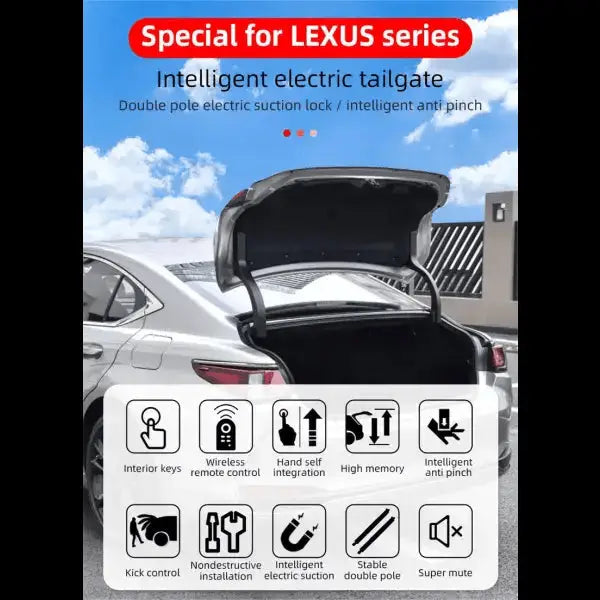 High Configuration Automatic Liftgate Lock Automatic Lift