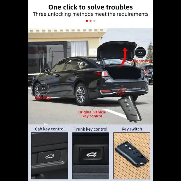 High Configuration Automatic Liftgate Lock Automatic Lift