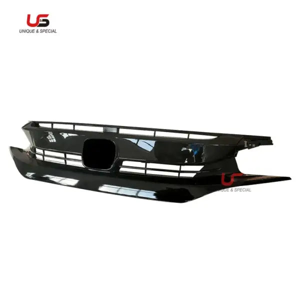High Quality Car American Front Grille for 2016 2017 2018 Honda Civic SI Front Bumper Upper Grille Gloss Black