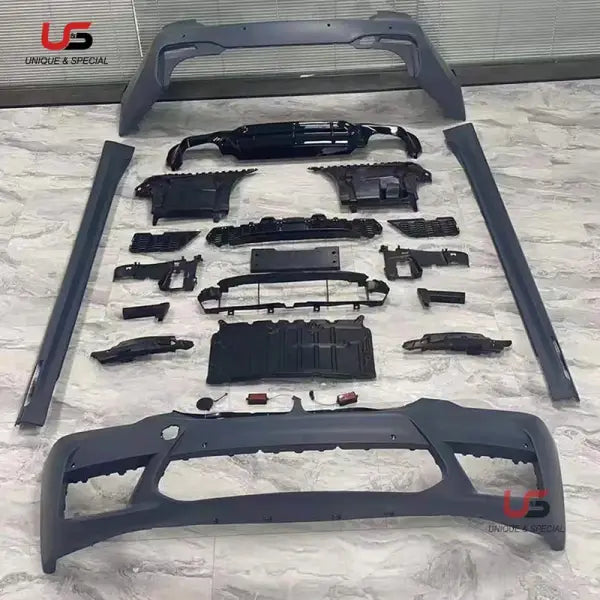 High Quality Auto Parts Body Kit for BMW 5 Series G30/38 Modified to 2019 M5 Front and Rear Bumper with Grille