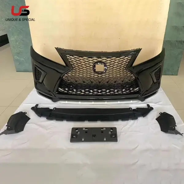 High Quality Auto Parts Front Body Kit for 2009-2015 RX270 RX350 RX450 Upgrade to 2020 Model Front Bumper with Grille