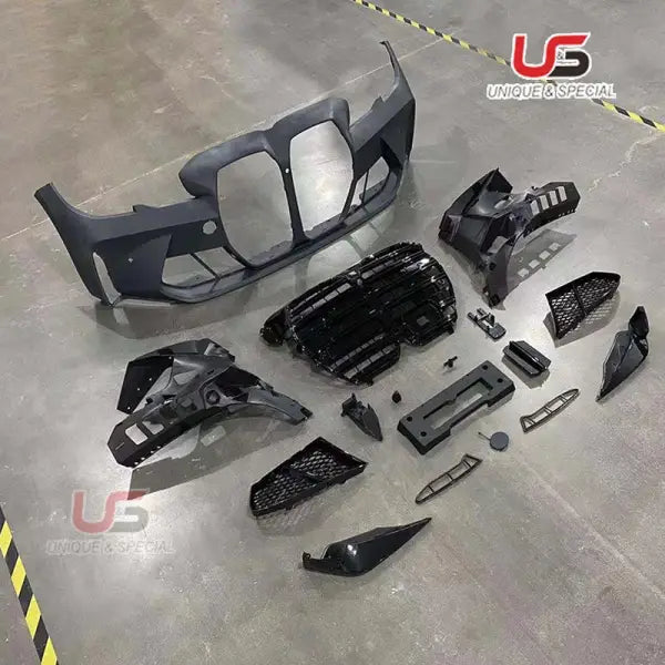 High Quality for BMW 3 Series G20 Modified to G80 M3 1:1 Body Kit 2019-2020 Front Bumper with Grille Assy