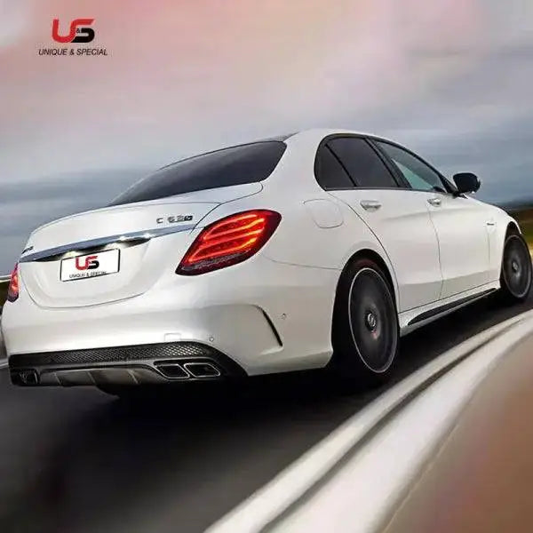 High Quality C63 Rear Diffuser for Mercedes Benz W205