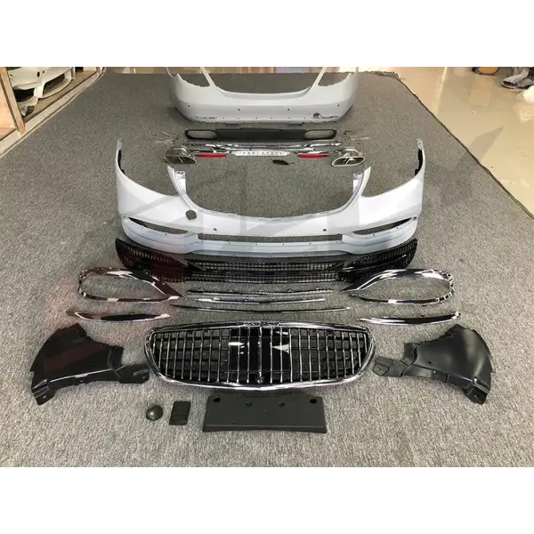 High Quality Car Body Kit for Mercedes Benz E-Class W213 MBH Body Kit Include Front Rear Bumper with Grille