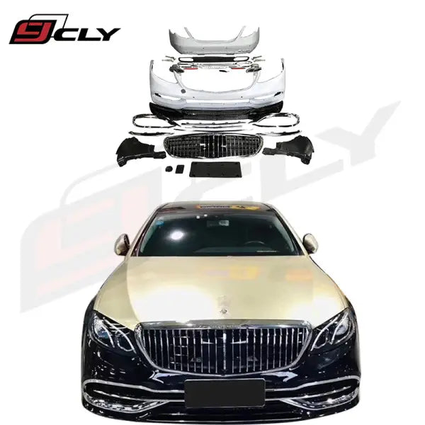 High Quality Car Body Kit for Mercedes Benz E-Class W213 MBH Body Kit Include Front Rear Bumper with Grille