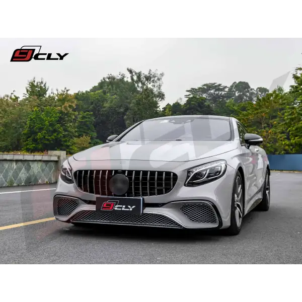 High Quality Car Bumper Body Kits for 14-20 Mercedes-Benz S-Class Couple W222 Upgrade S65 Amg Front Bumper Assembly