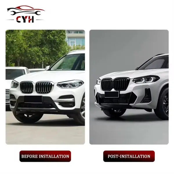 High Quality Car Bumper G01 Old to New LCI MT Body Kits for Bmw X3 Front and Rear Bumper Side Skirt