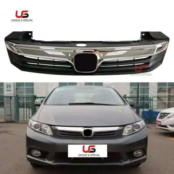 High Quality Car Chrome Front Grille for 2012 2013 Honda