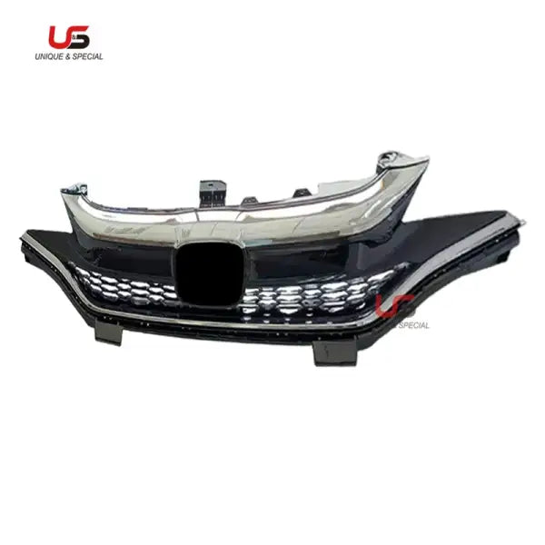 High Quality Car Chrome Front Grille for 2018 2019 Honda Fit Jazz GK5 Front Bumper Upper Grille OEM 71121-T5H-H50