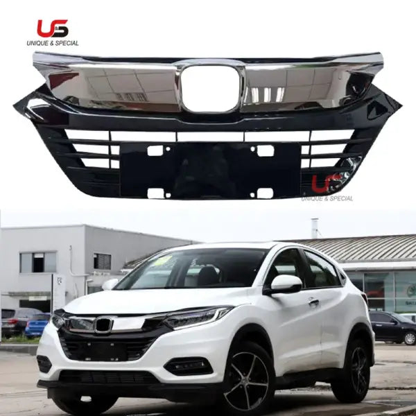 High Quality Car Chrome Front Grille for 2019 2020 Honda VEZEL HR-V Front Bumper Upper Grille OEM 71121-T7M-H01