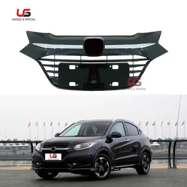 High Quality Car Chrome Grille for 2015 2016 2017 2018 Honda VEZEL HR-V Front Bumper Upper Grille OEM 71121-T7J-H00