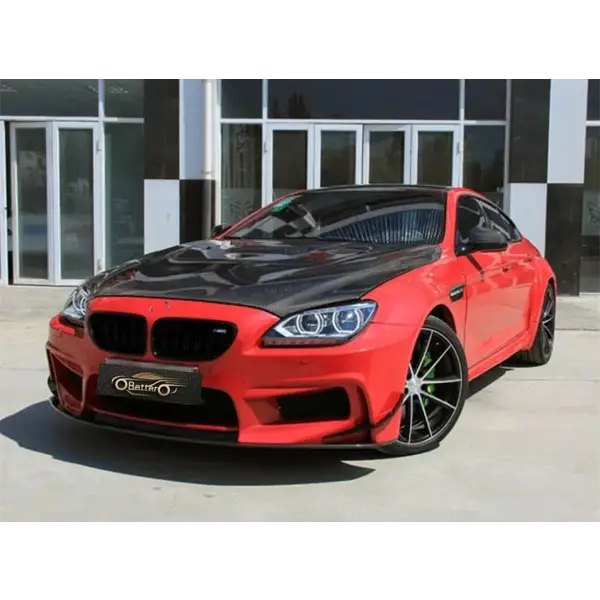 High Quality Car Wide Body Kit for BMW 6 Series F12 F13 Update to PD Style 2010+ Front Rear Bumper Side Skirts