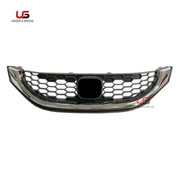 High Quality Car Chrome Front Grille for 2014 2015 Honda Civic Front Bumper Upper Grille OEM 71121-TR3-A11