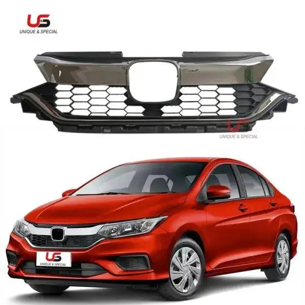 High Quality Chrome Honeycomb Car Front Grille for 2017