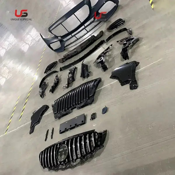 High Quality E63S Auto Parts Body Kit for Mercedes Benz W213 Modified to E63S AMG Style Bumper with Grille