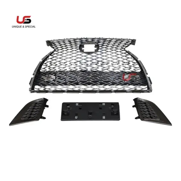 High Quality Facelift Front Grill for 2016 2017 Lexus Rx450H 200T Upgrade to 200T F Sport Front Bumper Grille Chrome Moulding