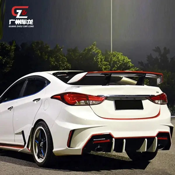 Factory Direct Ex Style Car Bumpers Front Bumper Rear Side Skirts for Hyundai Elantra 2011-2015 Auto Part Accessory